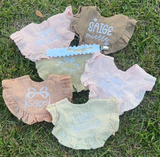 Muslim Baby Girl Bibs