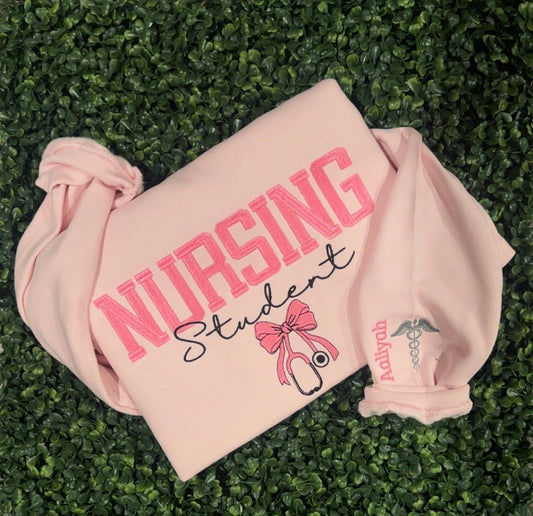 Nursing Student Crewneck