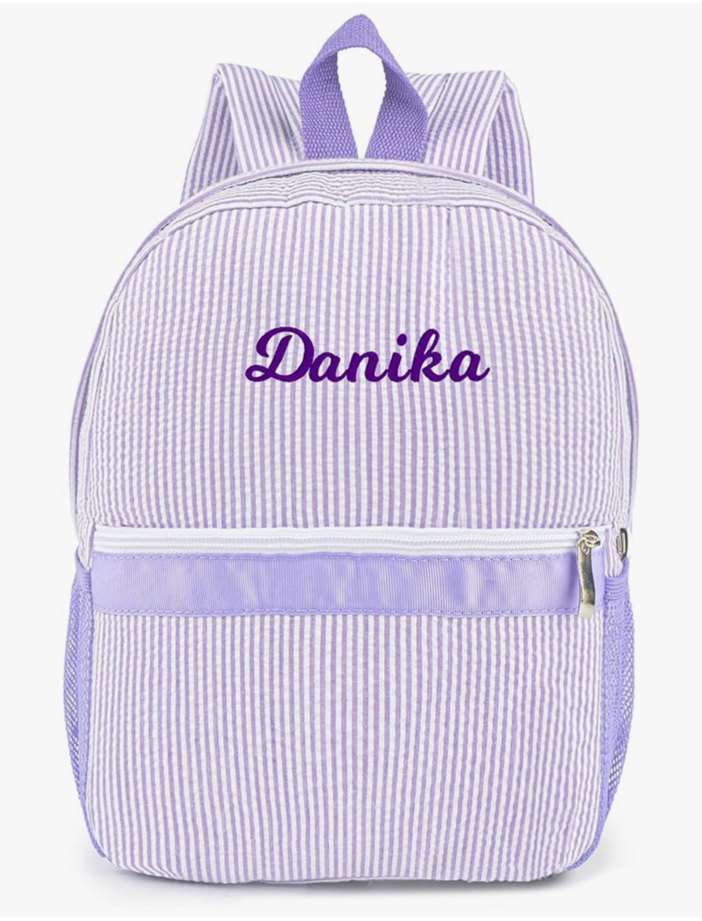 Seersucker Backpack