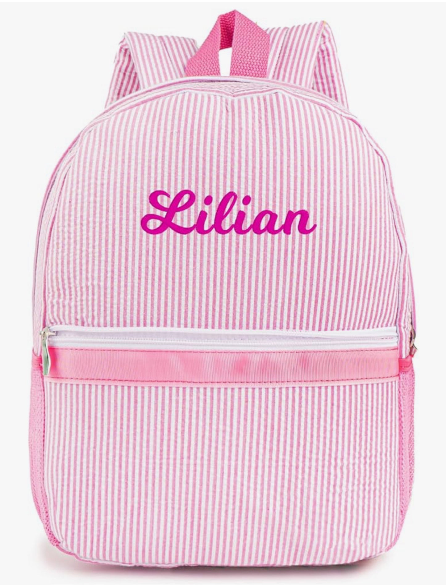 Seersucker Backpack