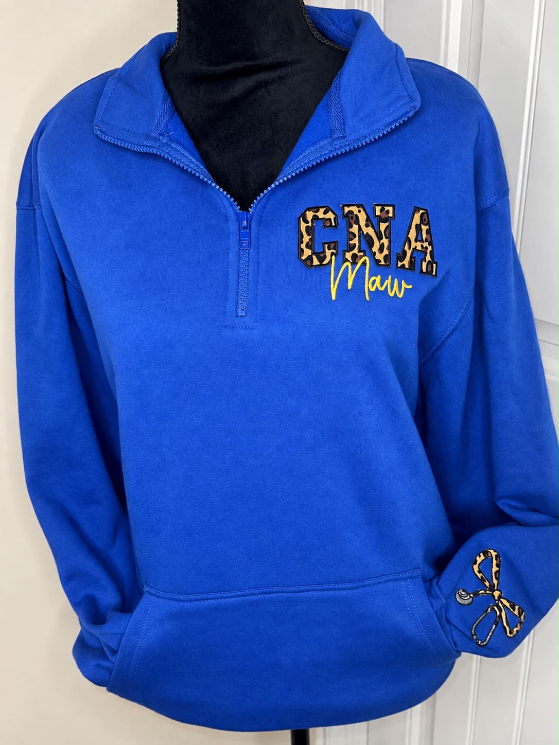 Stethoscope Pocket Quarter Zip
