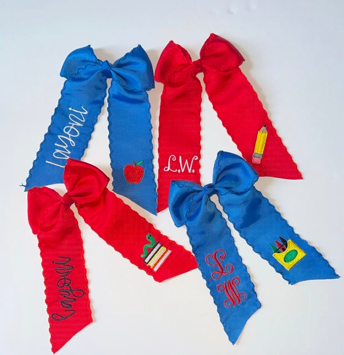 Personalized Hair Bows