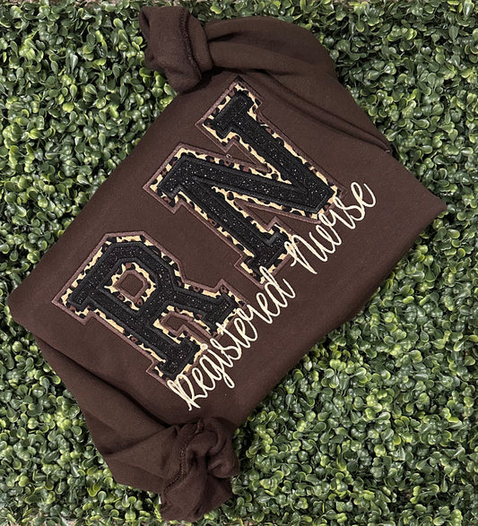 Double Applique Crewneck