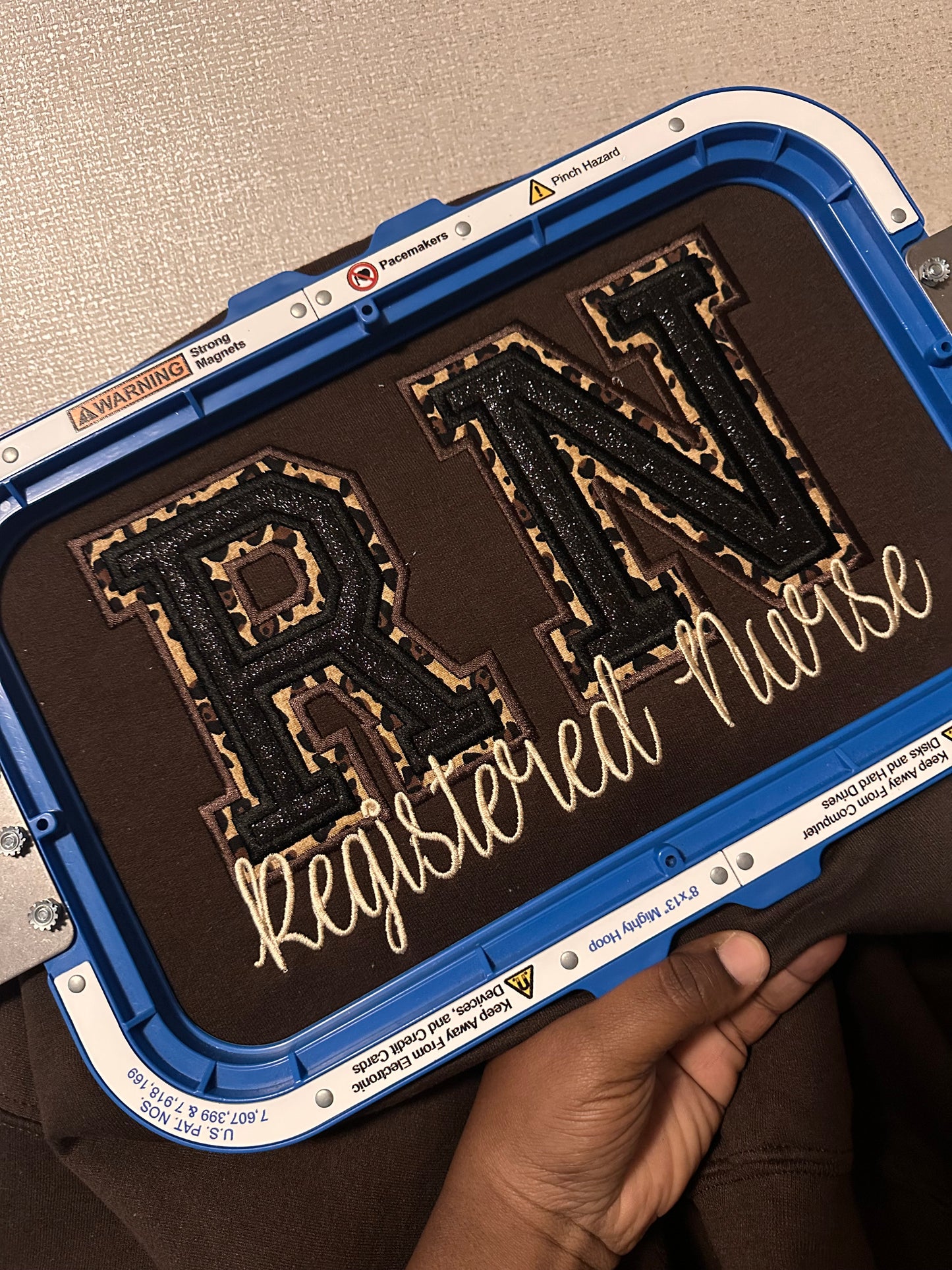 Double Applique Crewneck